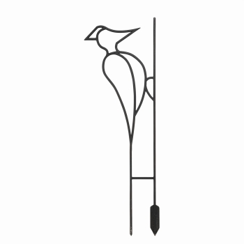 2 x Podpórka do roślin drabinka 42 - 45 cm - ptaki